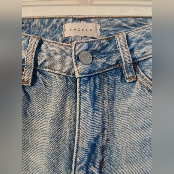 PacSun Blue Skinny Distressed Jeans - Picture 3 of 9